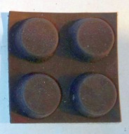 nóżka 3M stopka gumowa przyklejana samoprzylepna okrągła 10 mm 4x czarna