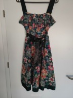 Zjawiskowa_Sukienka w Kwiaty_Używana_36_Okazja