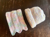 Komplet czapka +szalik handmade