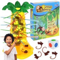 GRA ZRĘCZNOŚCIOWA MAŁPY BIERKI RODZINNA LATAJĄCE SKACZĄCE MAŁPKI
