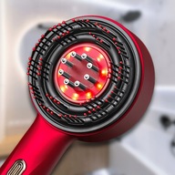 Przenośny elektryczny masażer do skóry głowy z funkcją atomizacji wcierka