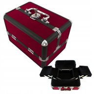 KUFEREK KOSMETYCZNY KUFER WALIZKA NA KOSMETYKI POJEMNY NA KLUCZ