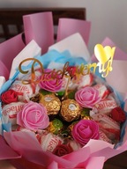 Piękny bukiet ze słodyczy! Pomysł na udany prezent dla nauczyciela!