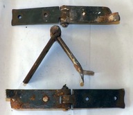 zawias do muru hak kotwa zaczep 205 mm drzwi okiennicy stary wmurowania x3