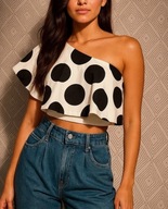 Bluzka na jedno ramię roz.S