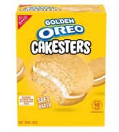 OREO golden Cakesters Soft Snack Cakes - miękkie ciasteczka z kremem 285g