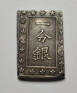 Japonia, 1 bu, 1837-1868r. (8,60g/16x24mm). Ag 21