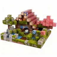 Klocki magnetyczne sześciany 100 szt. silne magnesy neodymowe