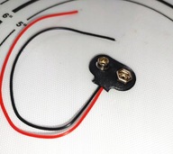Koszyk na baterie 9V Złącze Gniazdo baterii Klips T / 6F22