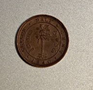 Cejlon 1/2 centa 1940r. BCM