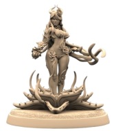 Accuser Spore Driad Leśne Elfy Driada A Pinup RPG Druk 3D NSFW
