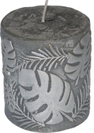 Świeca tradycyjna parafinowa Dekor-Pap MONSTERA LIŚĆ