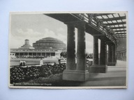 BRESLAU-WROCŁAW HALA STULECIA przedwojenna POCZTÓWKA STEMPEL 1938 r.