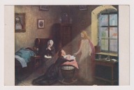 Jezus CHRYSTUS pocieszyciel Śmierć Dziecko C. Spilter lata 20 153p