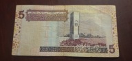 BANKNOT LIBIA 5 DINARÓW 2004 ROK PAPIER