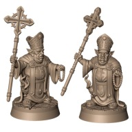 Goblin Priest Gobliński Kapłan Papież RPG Druk 3D