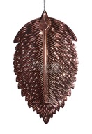 Metalowa zawieszka piękny liść listek dekoracja WYPRZEDAŻ