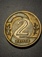 Moneta 2 zł destrukt 1995