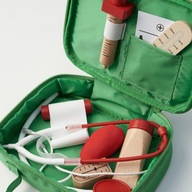 IKEA Zestaw Mały Lekarz Doktor w torbie drewno, 7 elementów