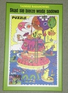 PUZZLE 560 elementów Skąd się bierze woda sodowa Baranowski Ongrys Unikat