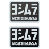 2x Naklejka z Logo YOSHIMURA 85x58 mm Sponsorska Ścigacz Quad Cross Skuter