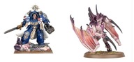 Warhammer 40.000 - Captain in Terminator Armour & Winged Tyranid Prime