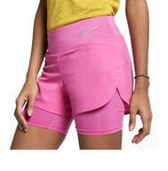 Śliczne spodenki markowe Nik Flex Eclipse 2in1 Running Shorts AQ5420-607 XS