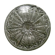 Zestaw kryształowych talerzyków z PRL. Pieńskie Huty Szkła.