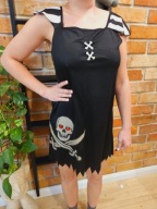 kostium przebranie fotobudka Halloween sukienka pirat piratka trup