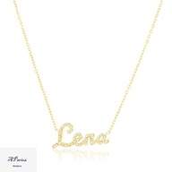 Cp11563 Celebrytka złocona LENA