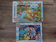 Puzzle Clementoni 104 elementów Puzzle 104 Super kolor Toy Story + Kubuś