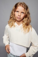 ZARA BLUZA TYPU KOSZULKA O KRÓTSZYM KROJU DLA DZIEWCZYNKI 152