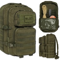 PLECAK WOJSKOWY PODRÓŻNICZY TURYSTYCZNY DUŻY SPORTOWY TORBA NA KSIĄŻKI 36L