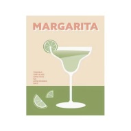 Plakat „Margarita” – Ilustracyjny Plakat Barowy