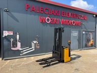 Paleciak elektryczny Komatsu 430 cm 1400 kg wózek widłowy sztaplarka