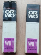 Klisze do zdjęć ORWO WU1 2 pudełka szkło fabrycznie zapakowane