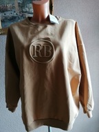 Roberta Biagi bluza karmel, RB, haftowane logo