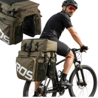 SAKWA ROWEROWA 2W1 NA BAGAŻNIK 65L WODOODPORNA TORBA XXL