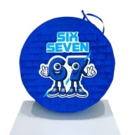 Piniata urodzinowa 67 SIX SEVEN BRAINROT. Konfetti gratis.