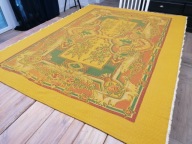 TKANY SECESYJNY KILIM OBRUS KAPA NARZUTA 142 x 184