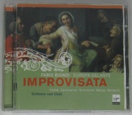 FABIO BIONDI, EUROPA GALANTE --IMPROVISATA, CD Jak Nowa