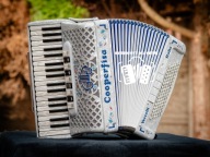 Akordeon Nowy Włoski Cooperfisa 96 basów 4 chóry Musette