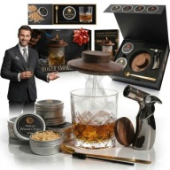 ZESTAW DO WĘDZENIA WHISKY SMOKER PREZENT DLA MĘŻCZYZNY URODZINY + E-BOOK