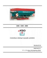 Sulky X 50 (2400, 3200, 4000) - instrukcja obsługi rozsiewacza PL