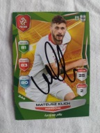 Karta panini autograf Polska Mateusz Klich PZPN