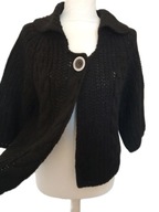 Włoski sweterek bolerko narzutka r M