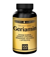 Geriamin 100 kapsułek Witaminy Żeń-szeń MBM