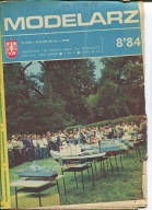 Modelarz 8/1984 okręt patrolowy, cysterna 405R