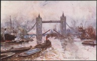 London. The Tower Bridge - C.W. Faulkner & Co., Ltd. London. No. 844A. 1908