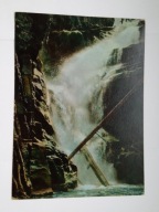 Szklarska Poręba - Wodospad Kamieńczyk - pocztówka z lat 50-tych